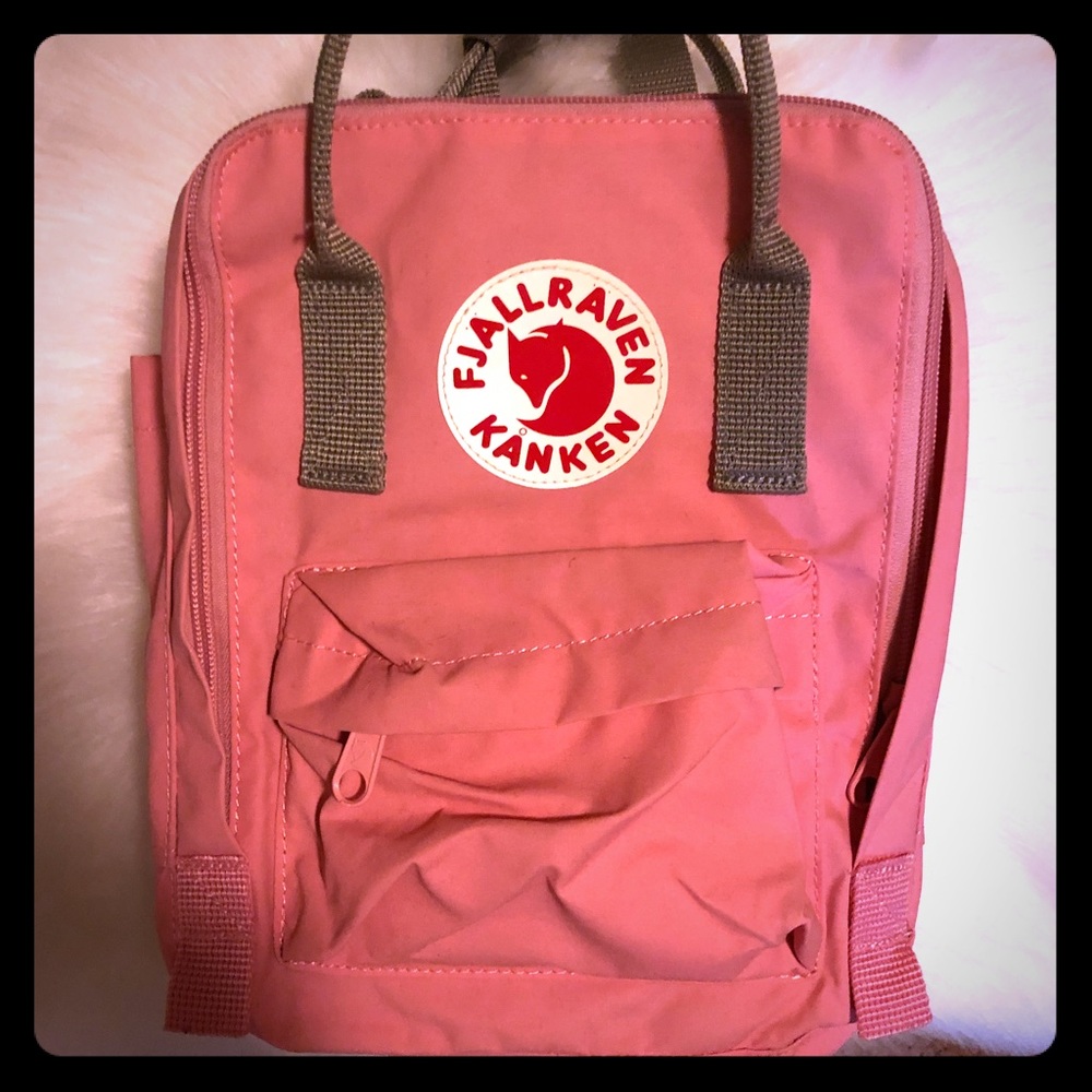 Pink FJÄLLRAVEN KÅNKEN mini backpack